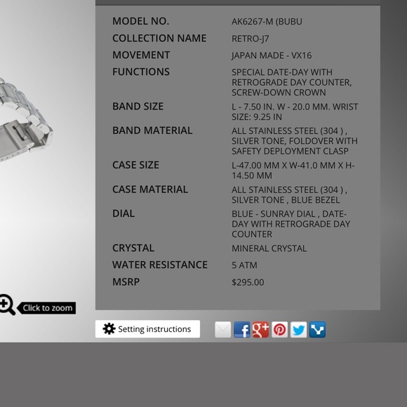 Adee Kaye watch - Picture 3 of 3